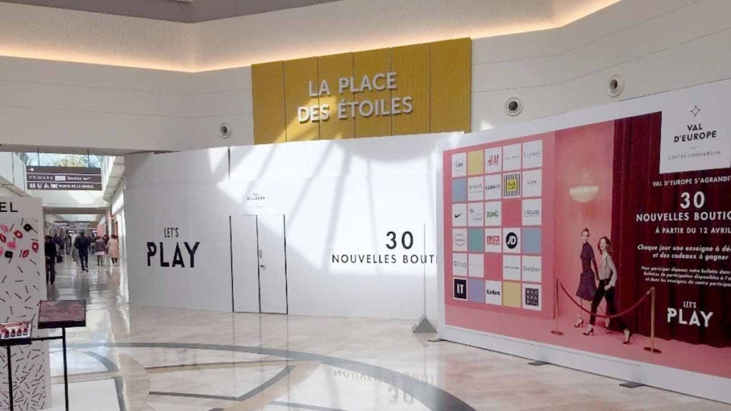 Dix boutiques doivent bientôt ouvrir au centre commercial Val d’Europe  découvrez lesquelles