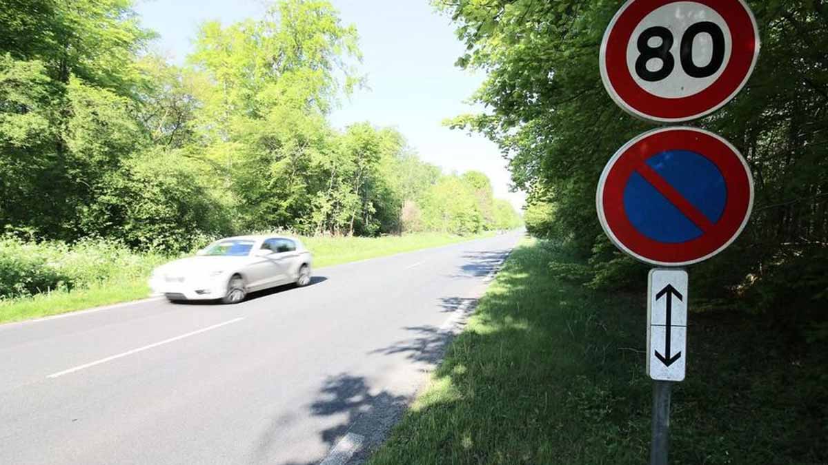 « La limitation de vitesse à 80 kmh en France c’est terminé  un retour à 90 kmh est officialisé à partir de cette date, voici les routes concernées »