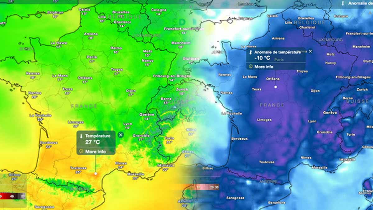 Météo  Du froid va-t-il débarquer en France pour les vacances scolaires  Voici les tendances météo !